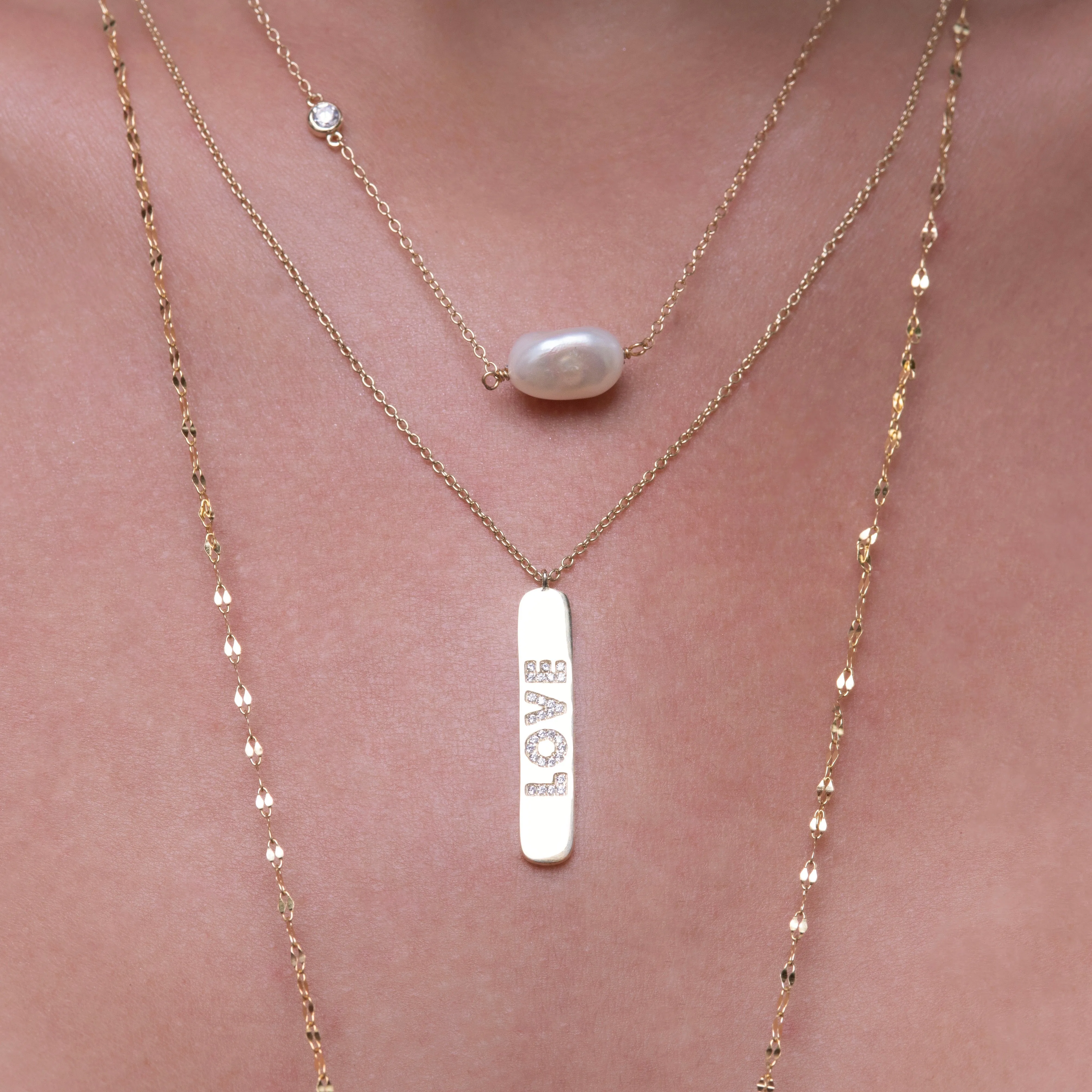 Love Bar Necklace