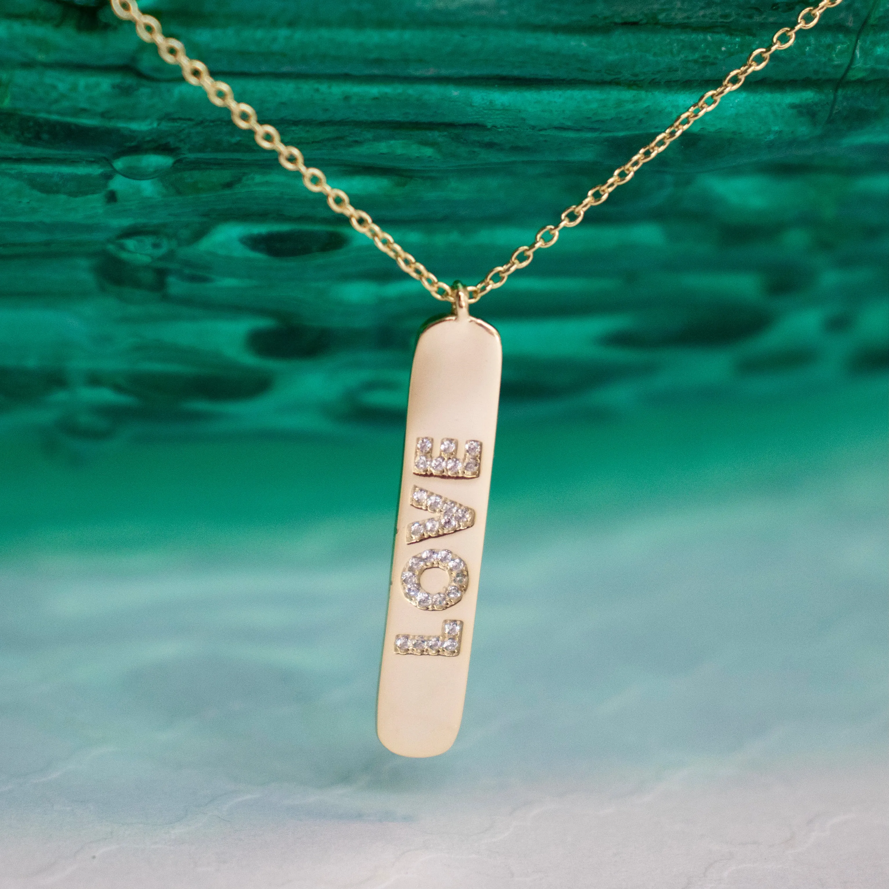 Love Bar Necklace