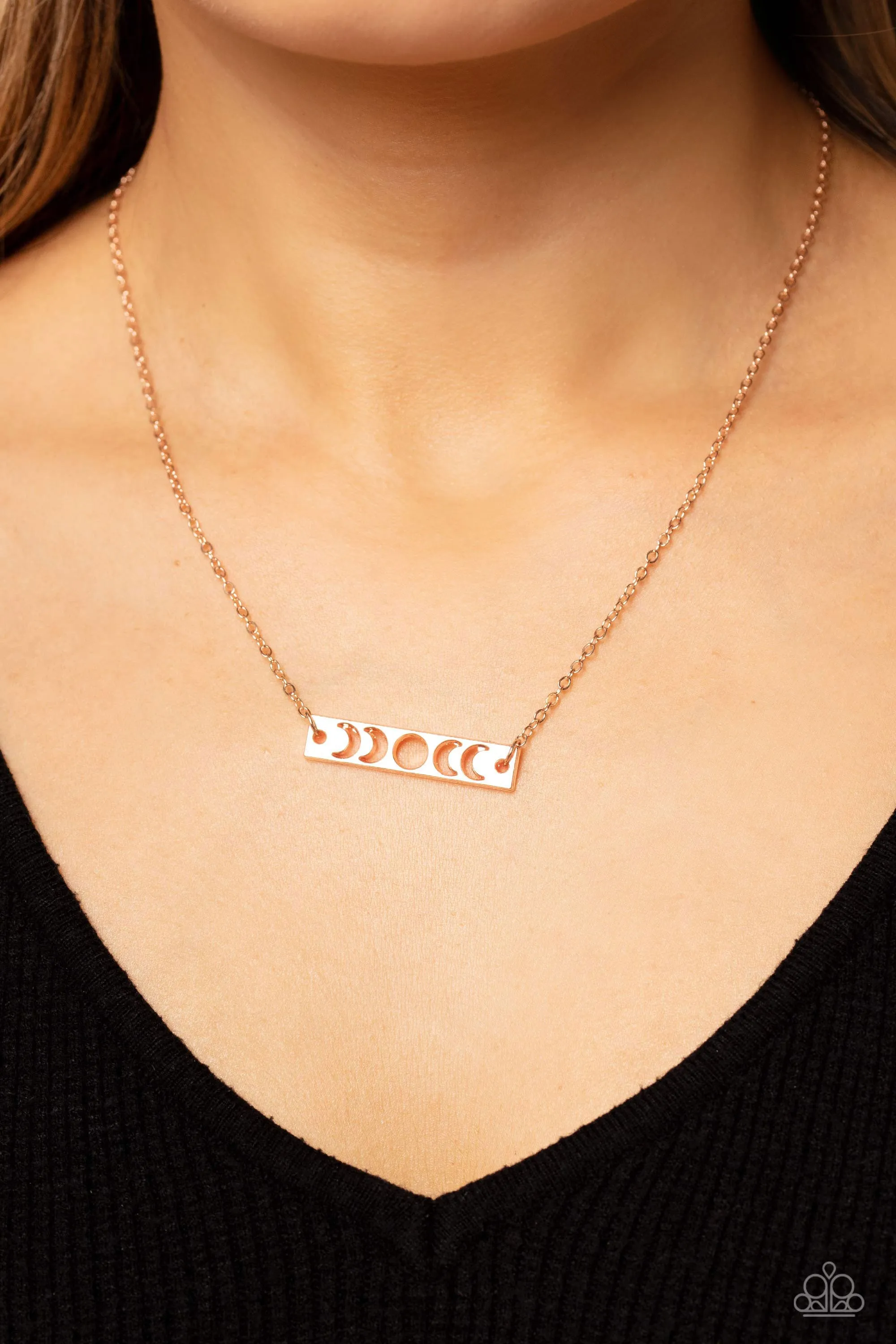 LUNAR or Later - Rose Gold (Moon) Necklace
