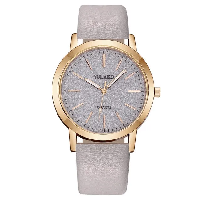 Luxury Brand Women's Watch Leather Band Starry Sky Watch Quartz Analog Wrist Watch Women Fashion Ladies Clock Zegarek Damski