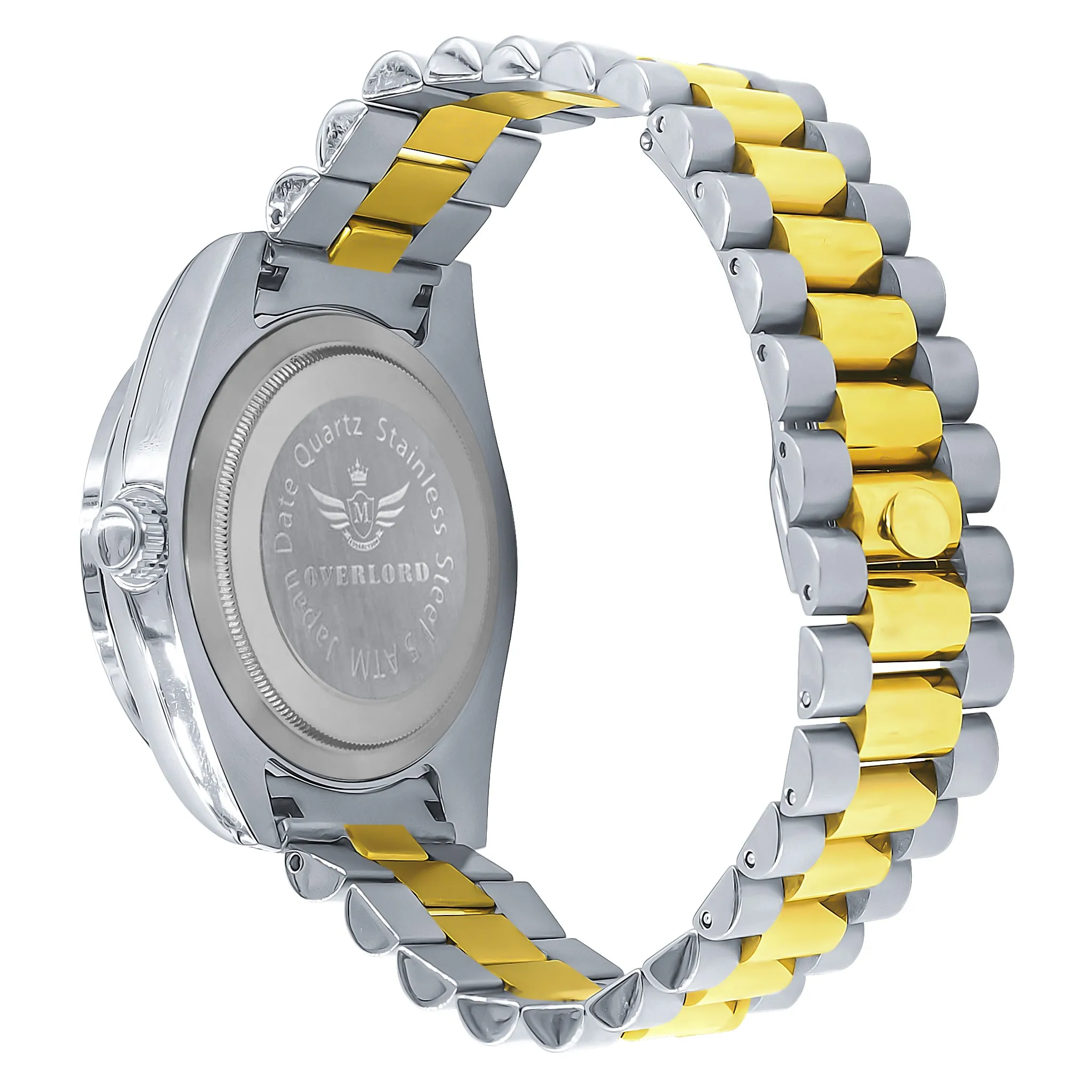 MAJESTY STEEL CZ HIP HOP WATCH  | 5304842