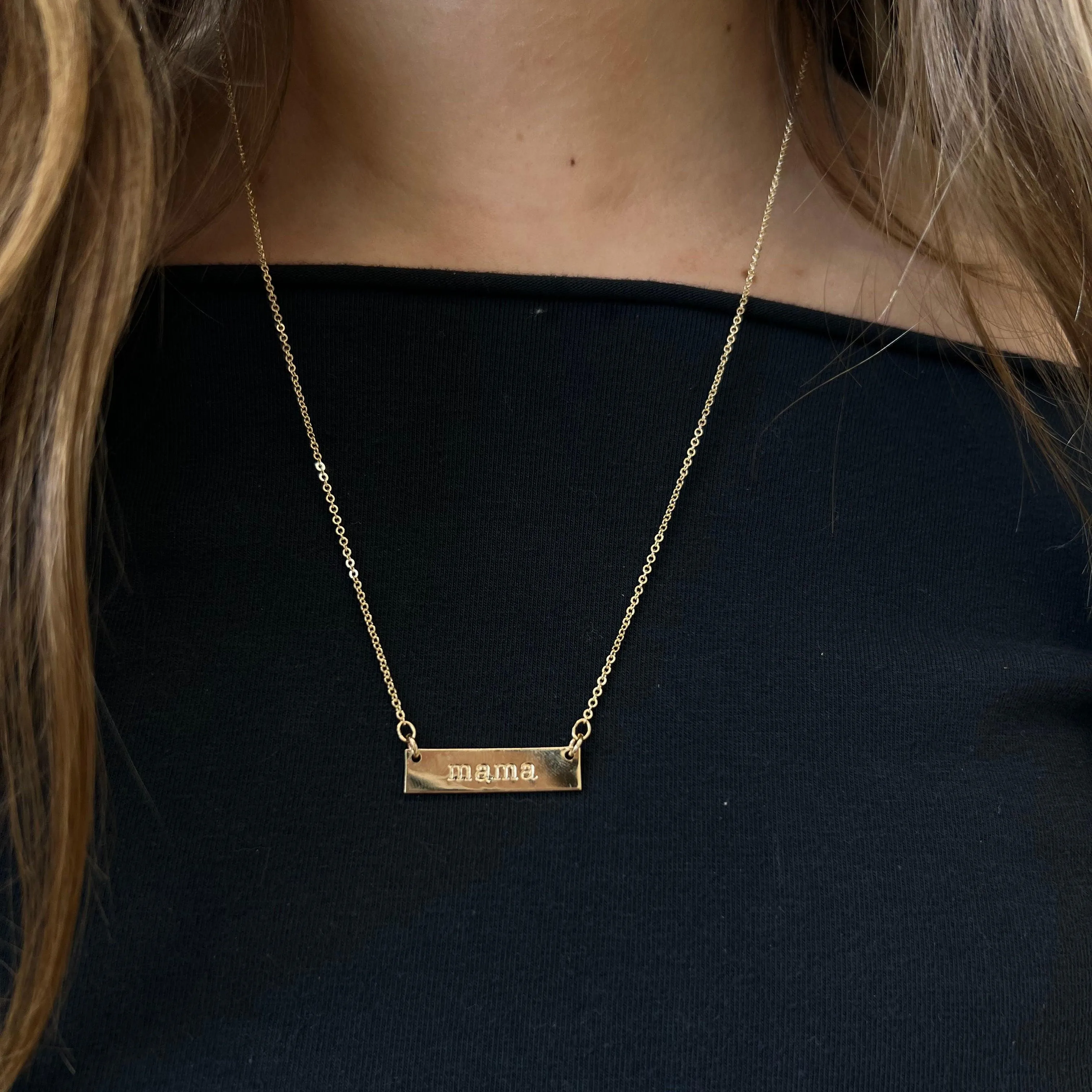 Mama Bar Necklace