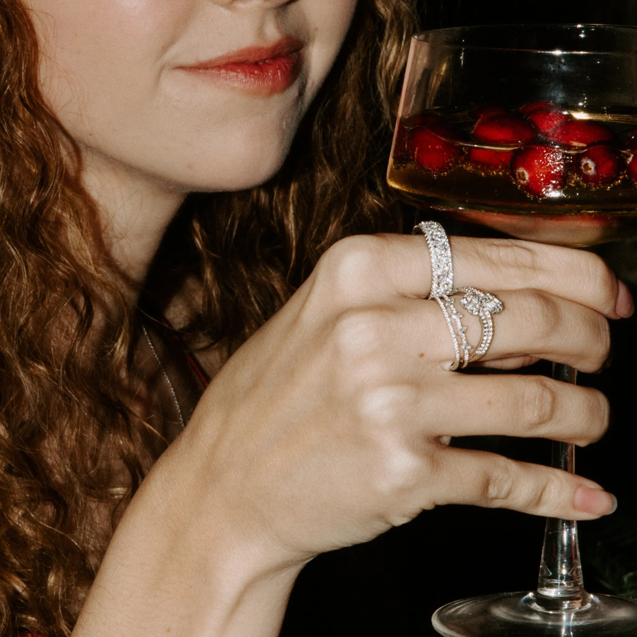 Marquise Layered Ring