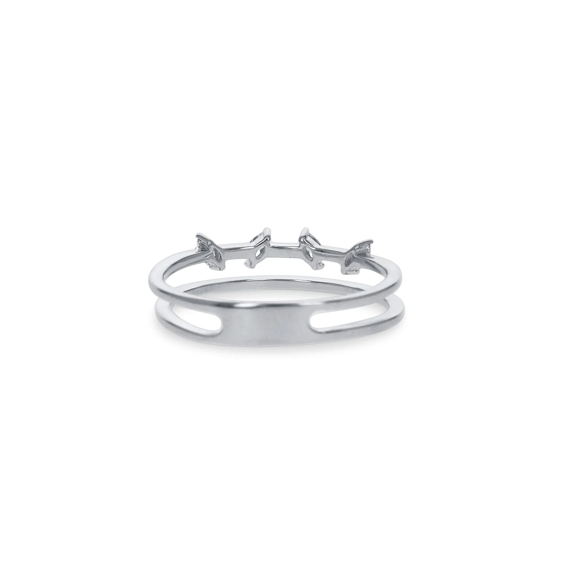 Marquise Layered Ring