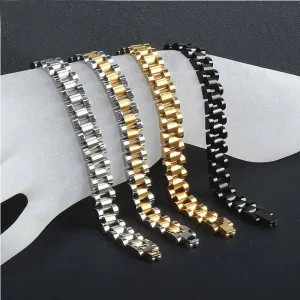 Men Stainless Steel Watch band Strap Bracelet Watchband Wristband