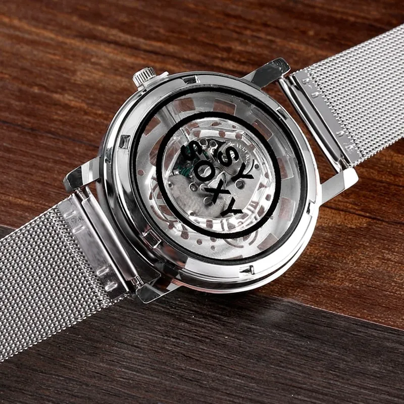 Men's Mesh Belt Quartz Watches