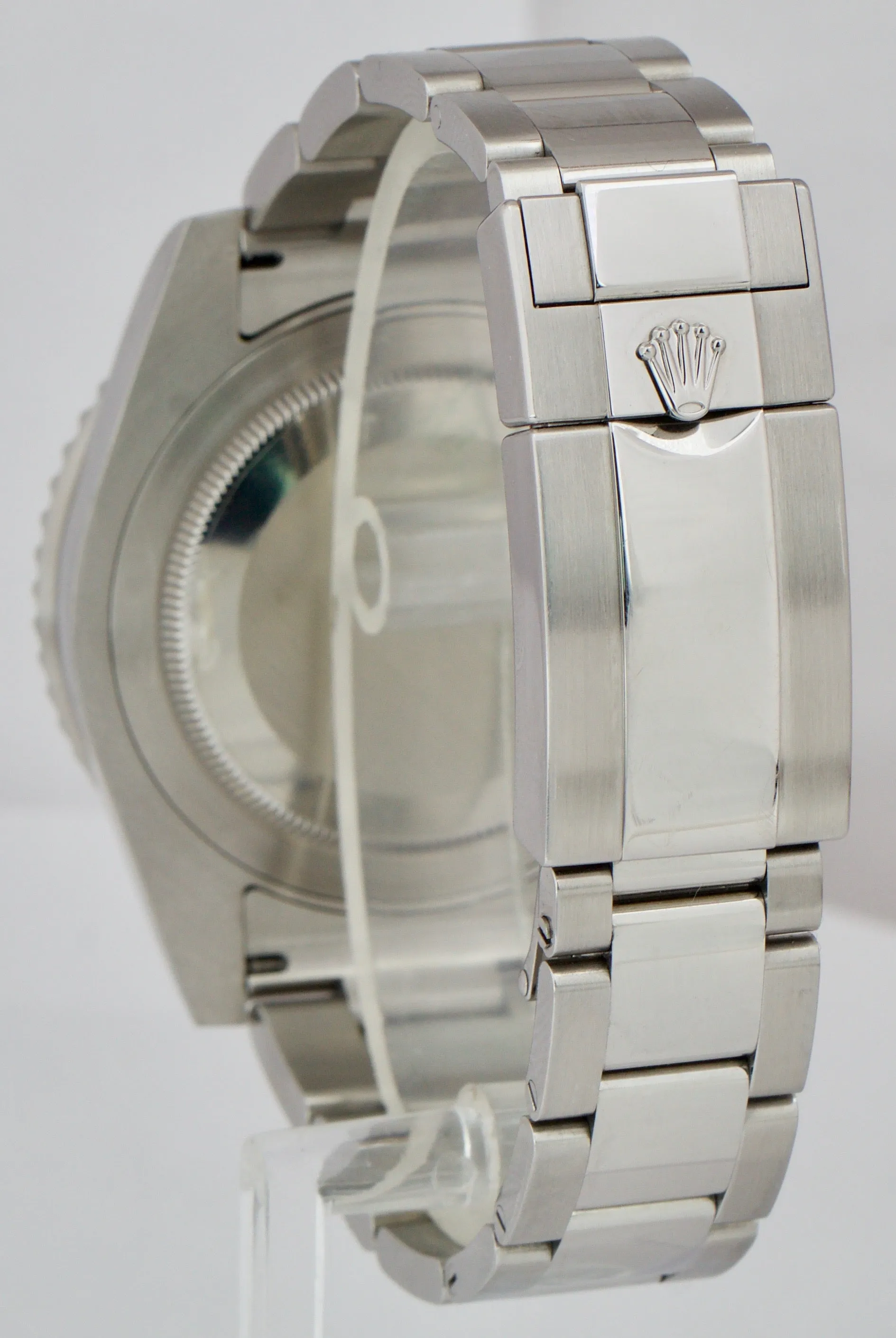 Men's Rolex GMT-Master II Stainless Steel Black 40mm Ceramic Watch 116710 LN