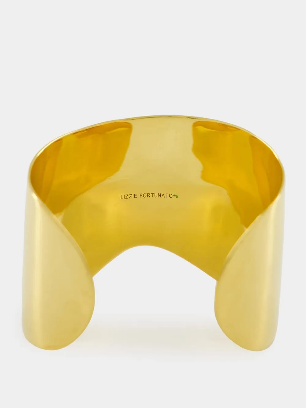 Midnight Gold-Plated Organic Cuff