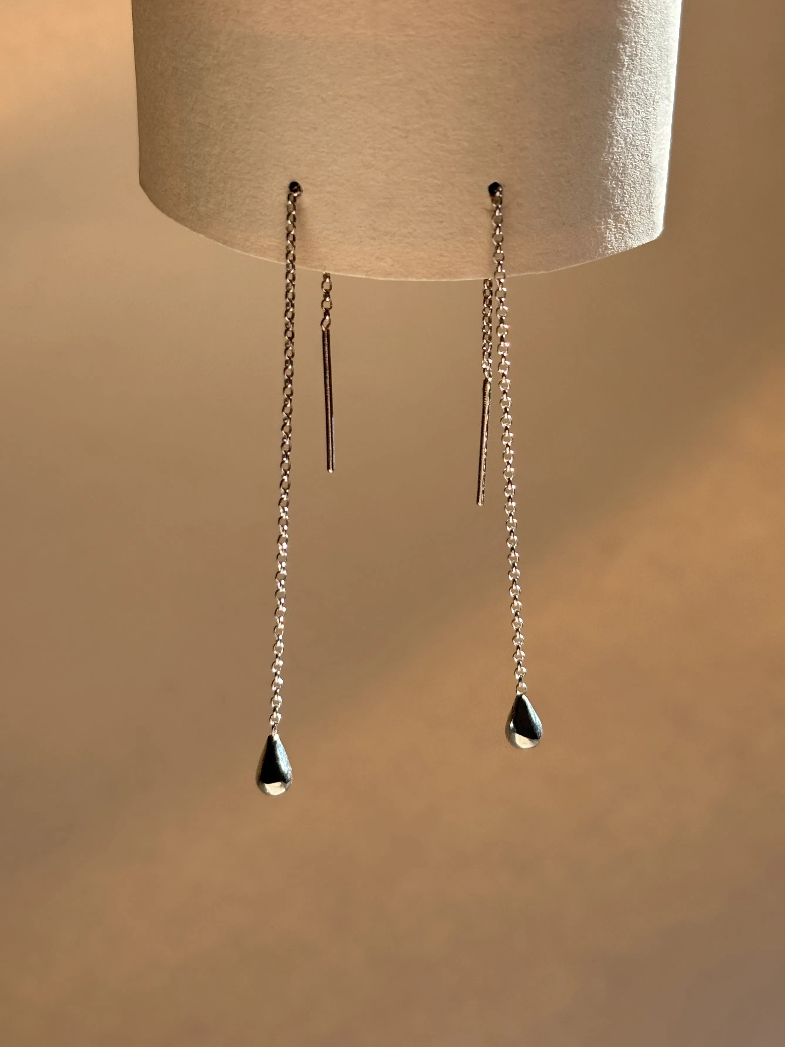 Mini Drip Threader Earrings