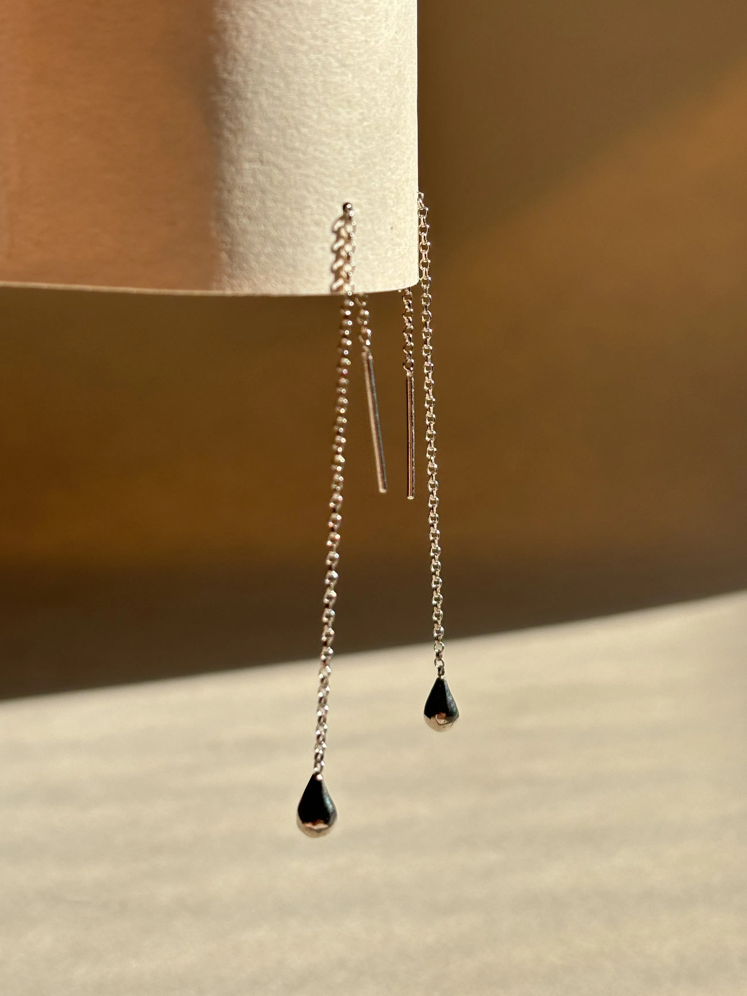 Mini Drip Threader Earrings