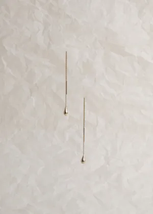 Mini Drip Threader Earrings