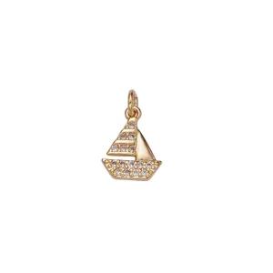 Mini Sailboat Charm
