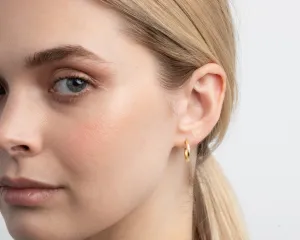 Minimalist Hoops Earrings - 18K Gold Vermeil