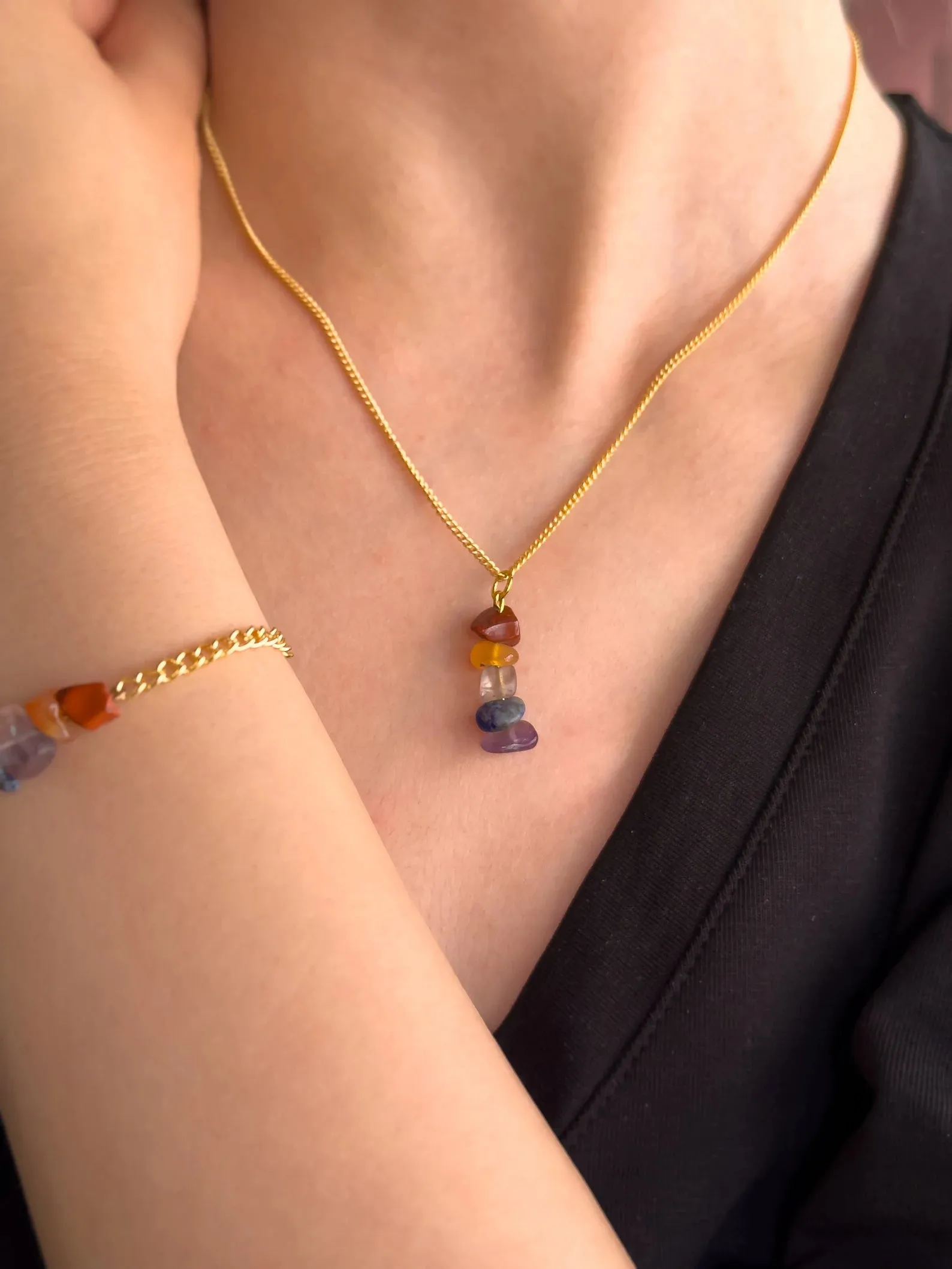 Minimalist Pisces Zodiac Necklace