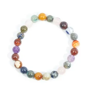 Mixed Bead 8mm Beaded Bracelet