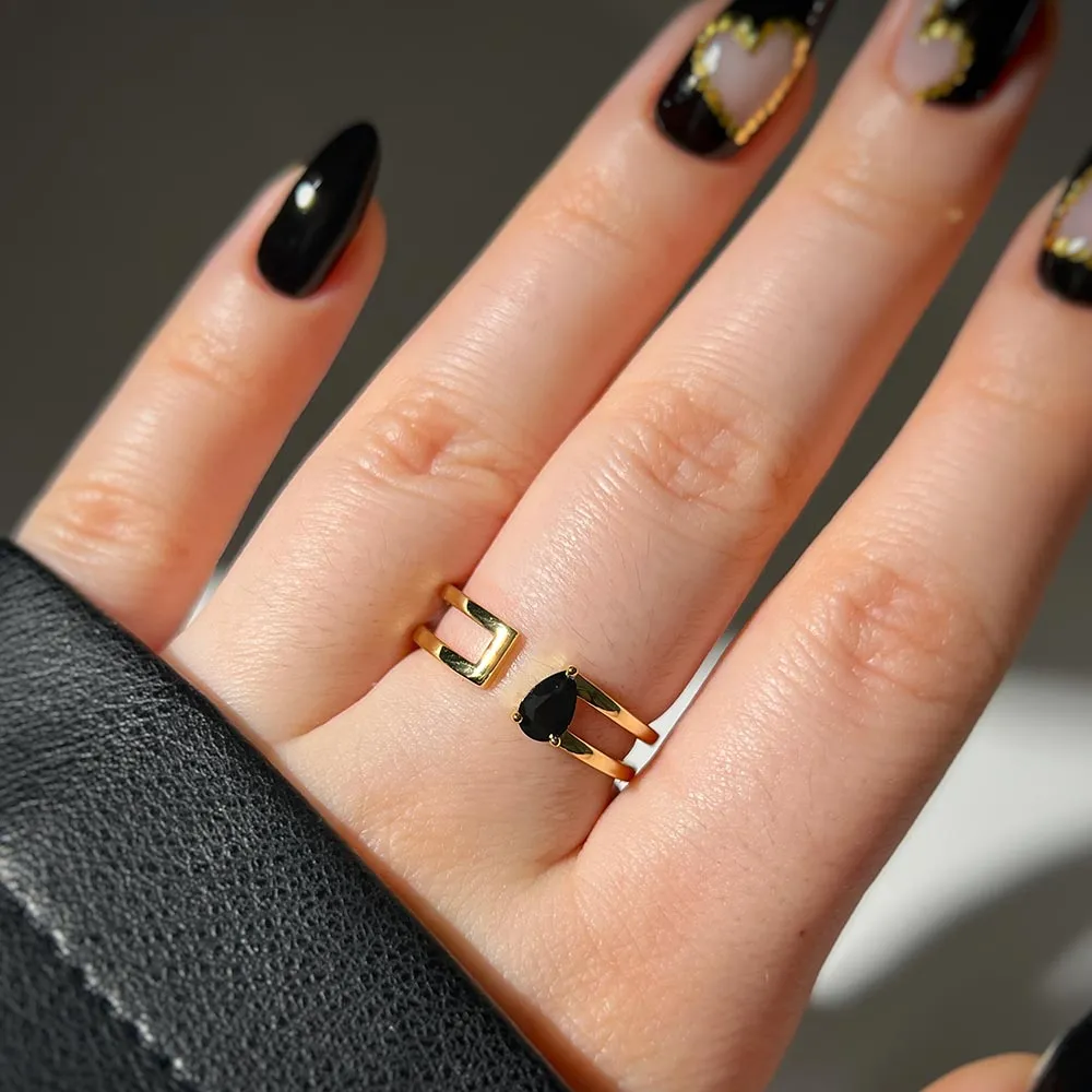 Modern Open Ring Bang