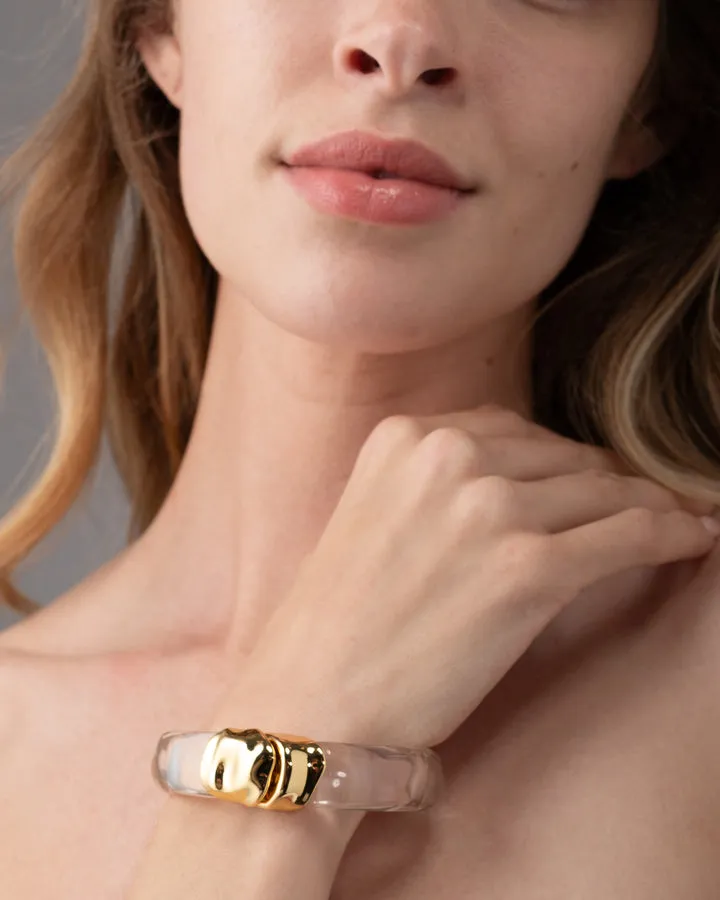 Molten Hinge Bracelet