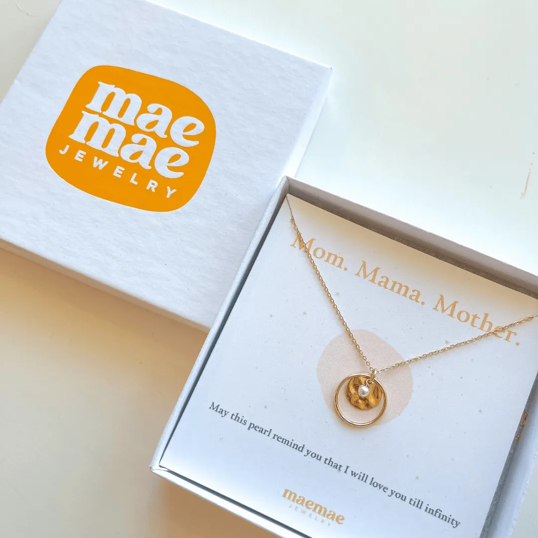 Mom. Mama. Mother Necklace