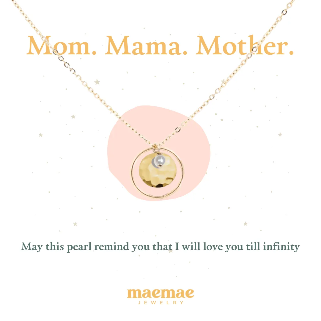 Mom. Mama. Mother Necklace