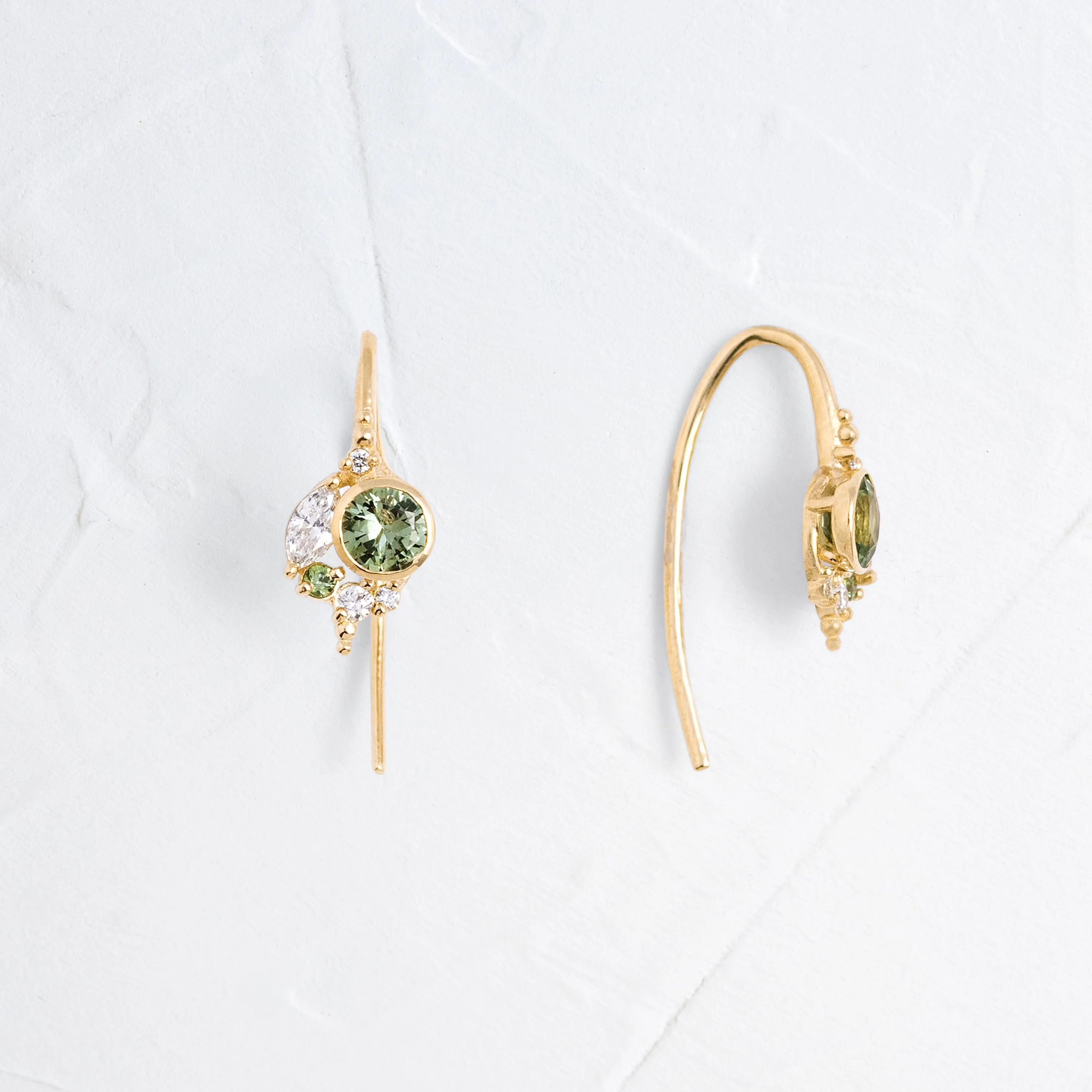 Mossy Threader Earrings - OOS