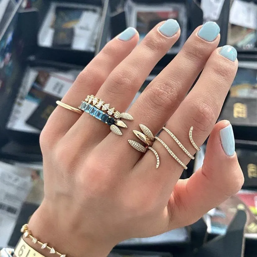 Multishape Diamond Band