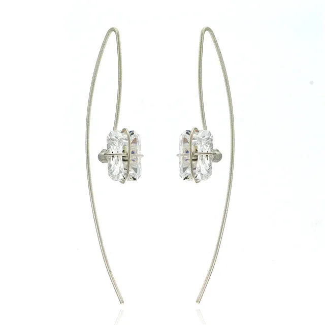 Mysterium Collection Sterling Threader Earrings