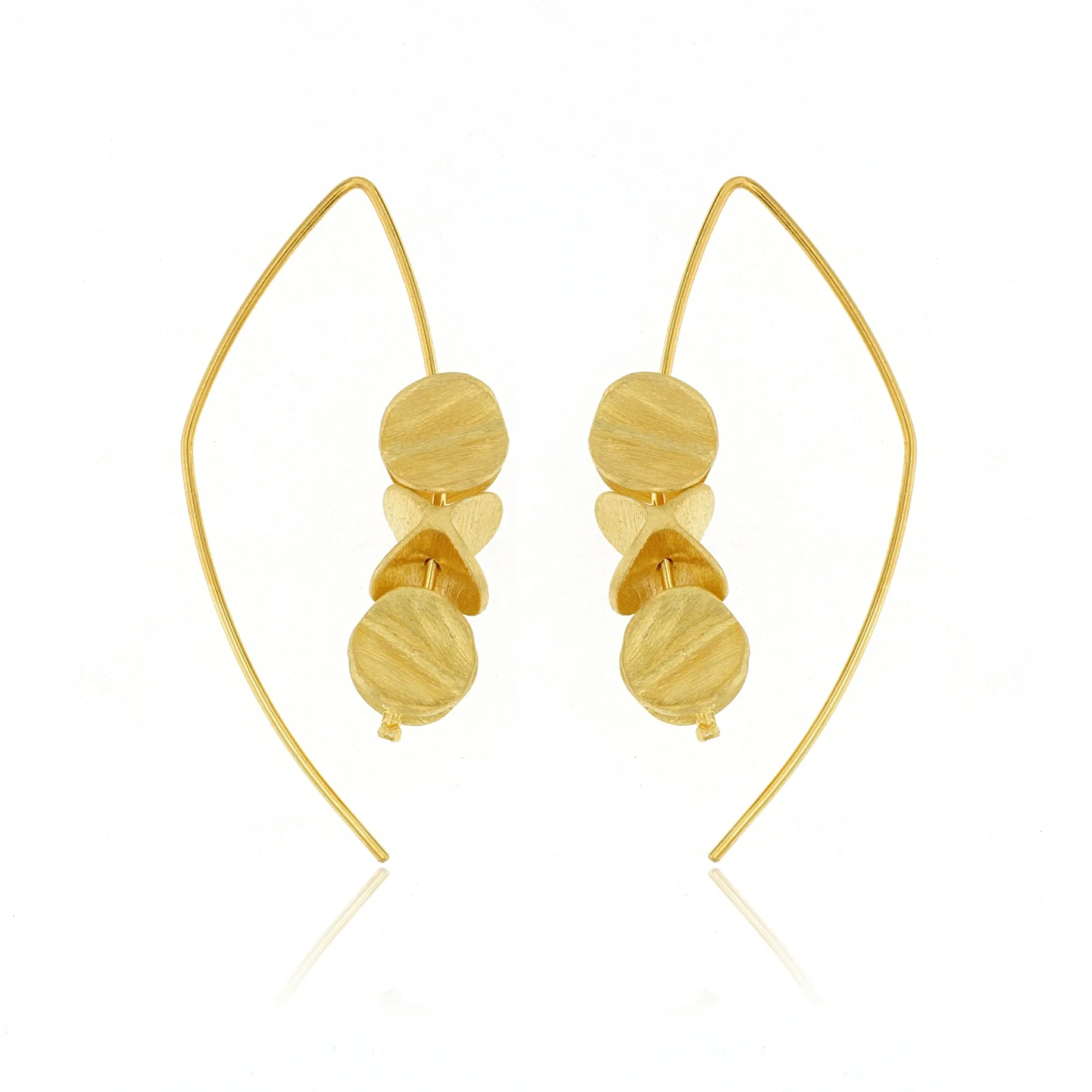 Mysterium Collection Vermeil Threader Earrings