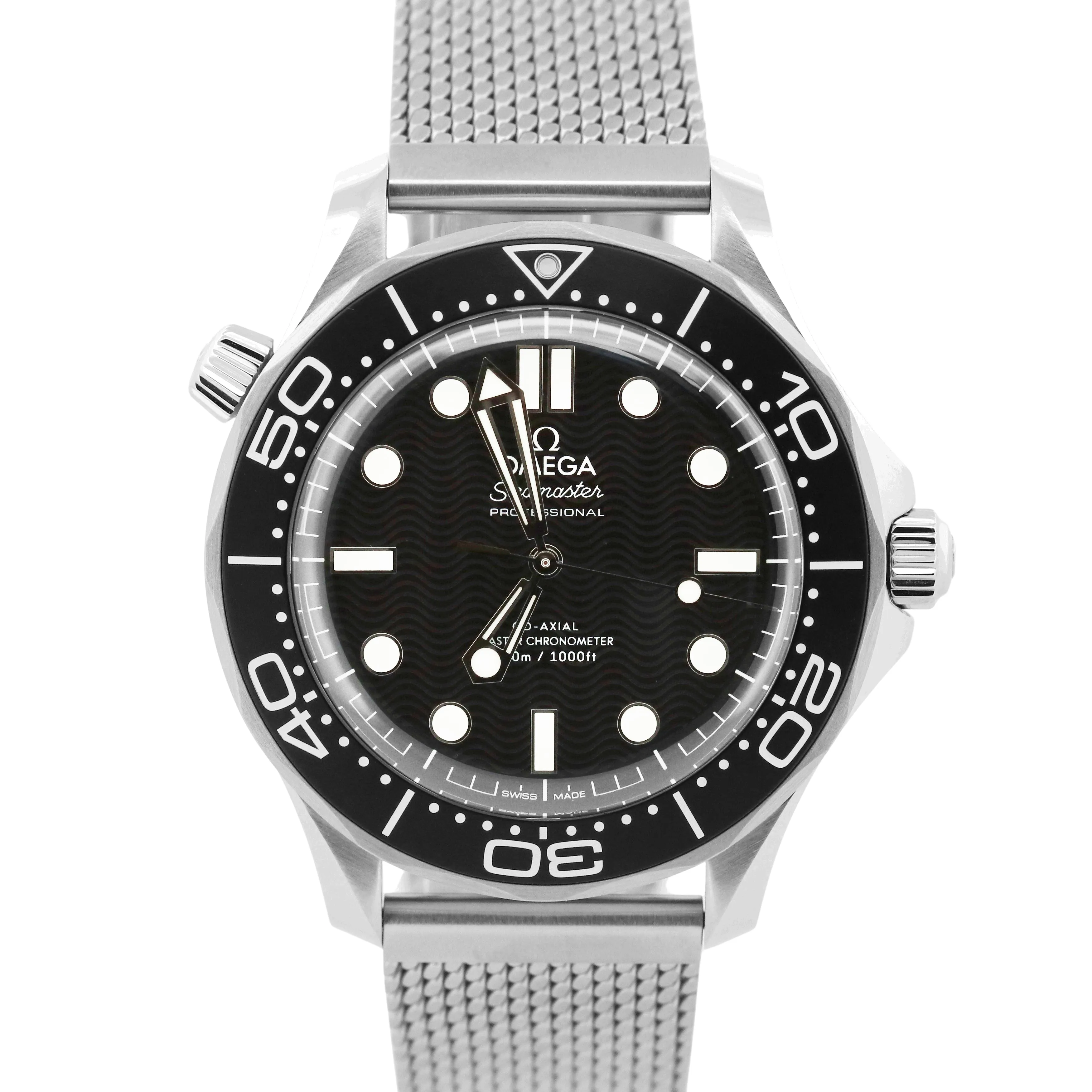 NEW APRIL 2025 Omega Seamaster Diver 300M 42mm BLACK 210.30.42.20.01.001 BOX