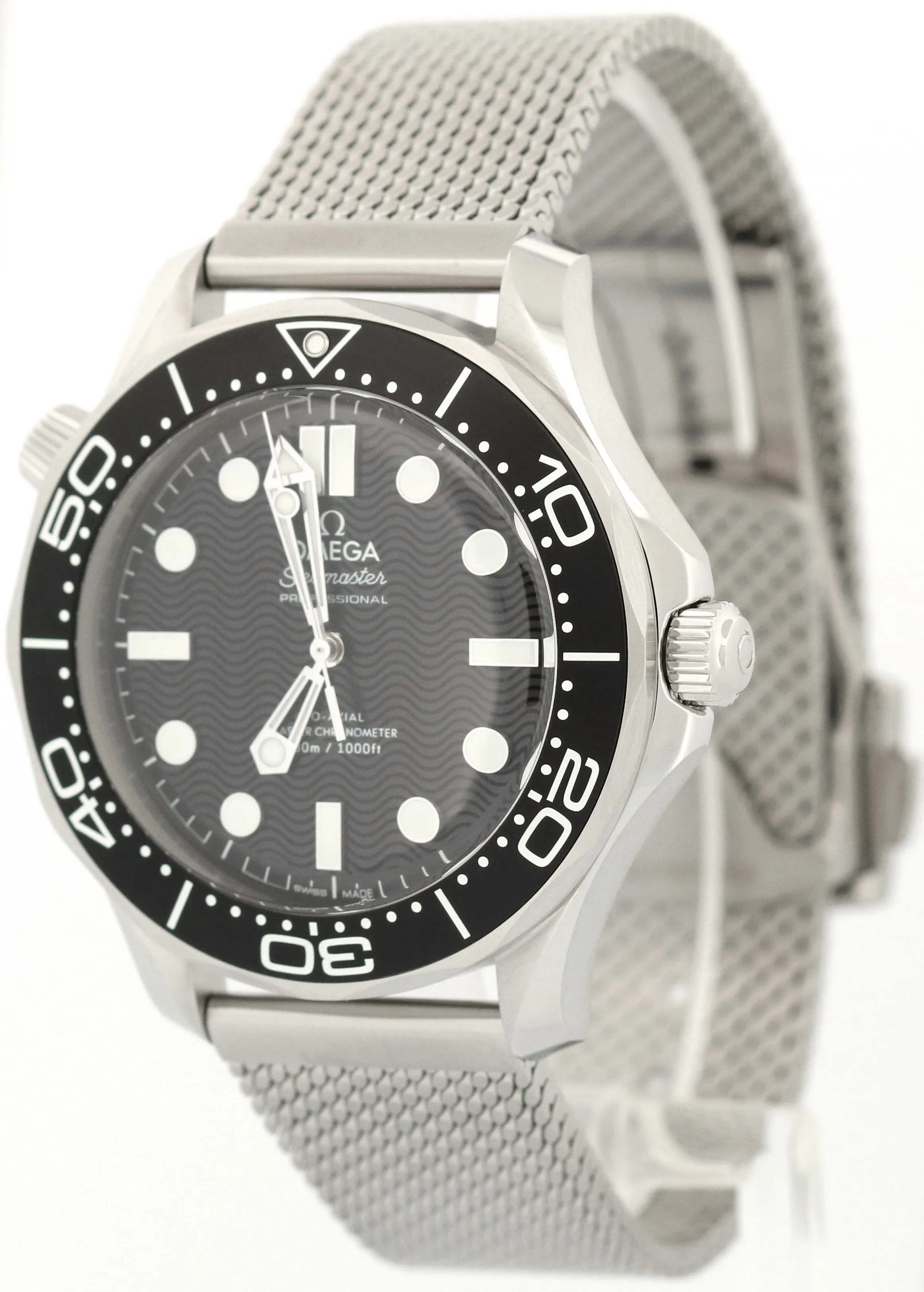 NEW APRIL 2025 Omega Seamaster Diver 300M 42mm BLACK 210.30.42.20.01.001 BOX