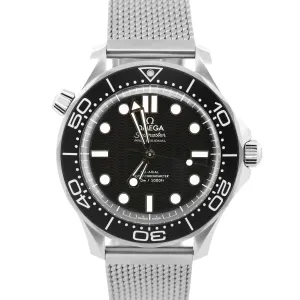NEW APRIL 2025 Omega Seamaster Diver 300M 42mm BLACK 210.30.42.20.01.001 BOX