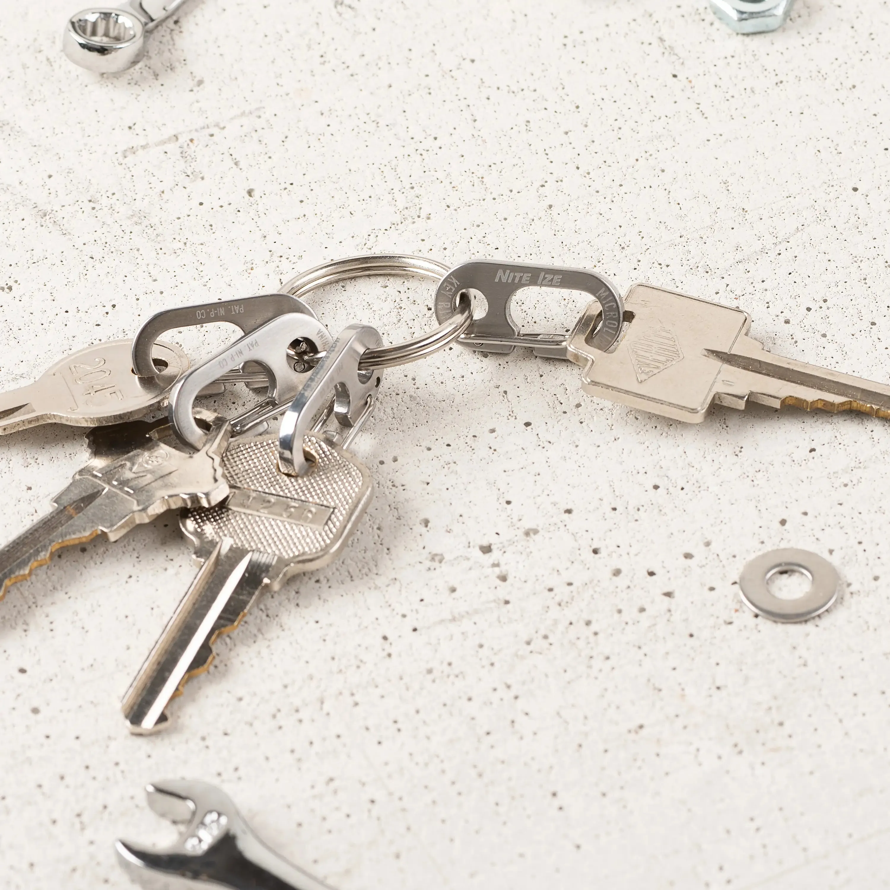 Nite Ize Microlink KeyRing - Stainless