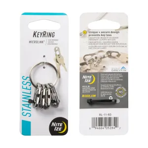 Nite Ize Microlink KeyRing - Stainless