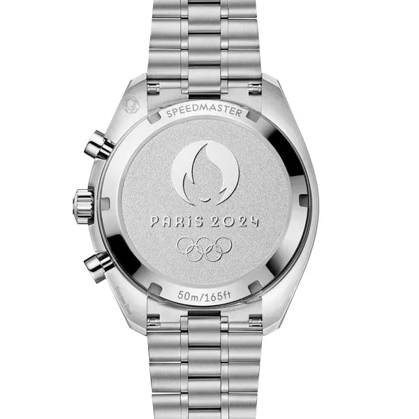 Omega Speedmaster Chronoscope "Paris 2024" Olympics, 43mm, Steel on Steel - 522.30.43.51.02.001