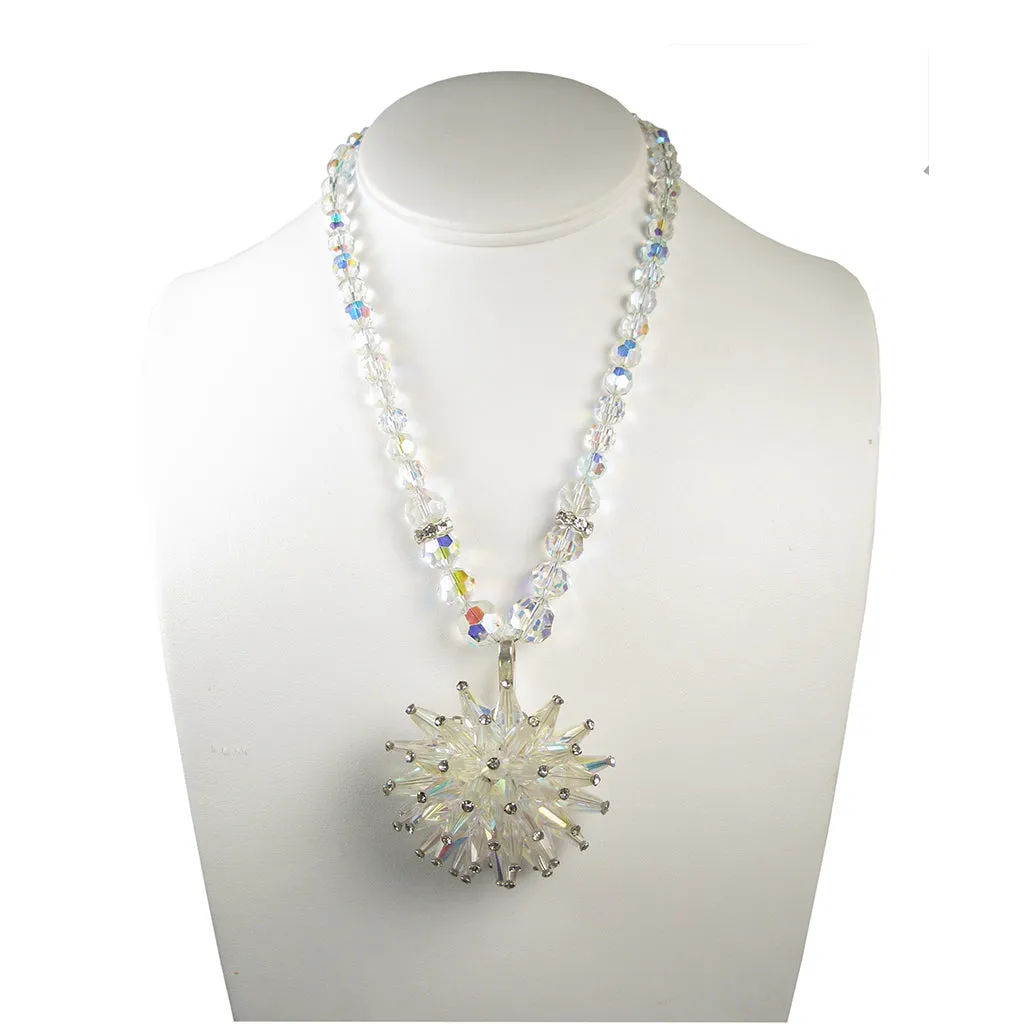 One-Of-A-Kind Crystal Anemone Heirloom Necklace