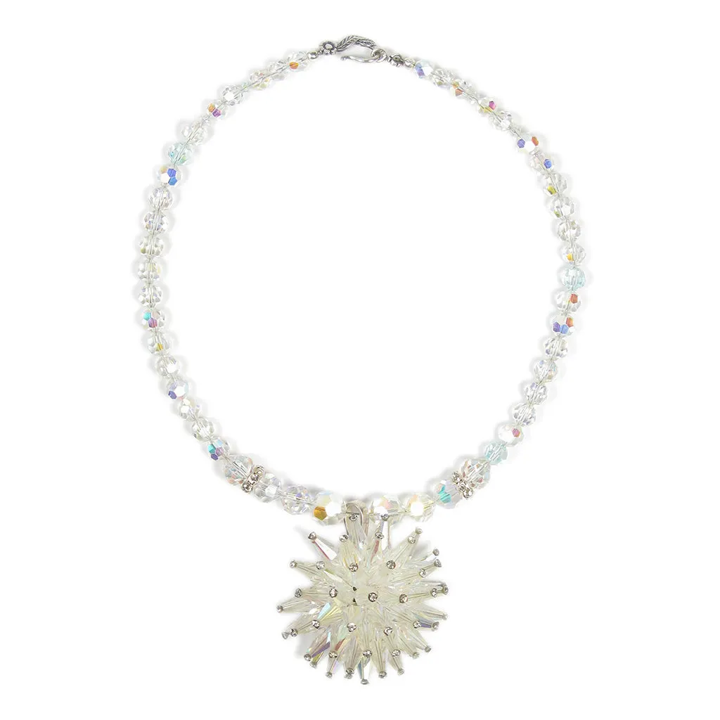 One-Of-A-Kind Crystal Anemone Heirloom Necklace