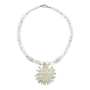 One-Of-A-Kind Crystal Anemone Heirloom Necklace