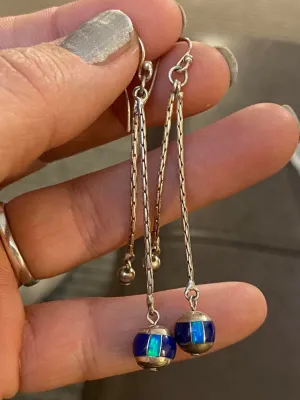 Opal Threader Earrings