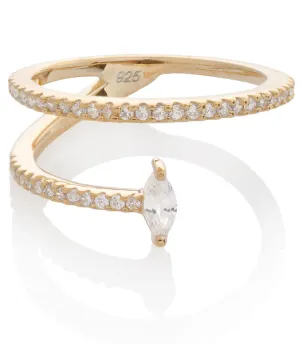 OPEN CIRCLE RING, GOLD