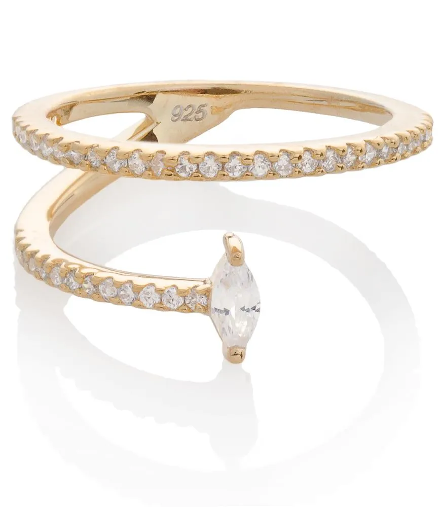 OPEN CIRCLE RING, GOLD