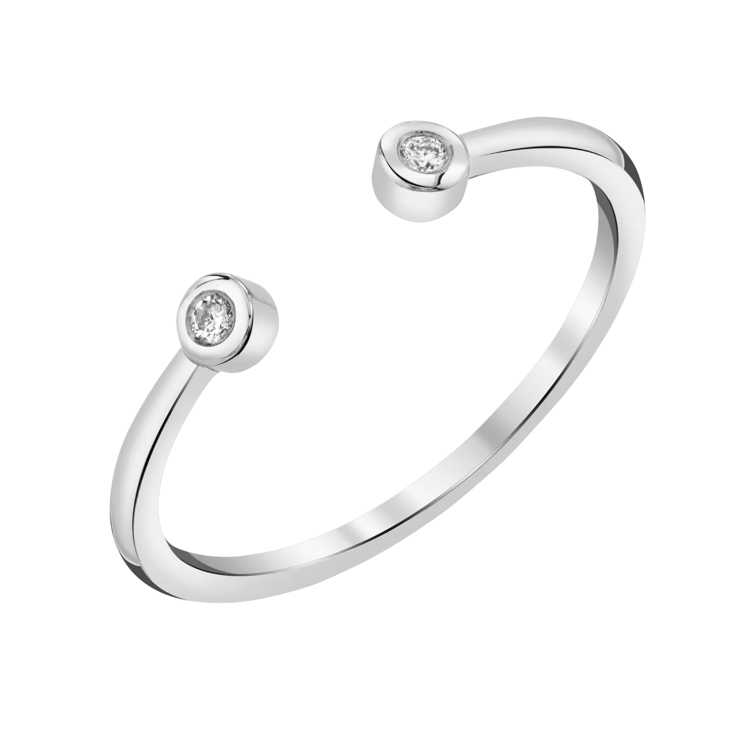 Open Diamond Ring