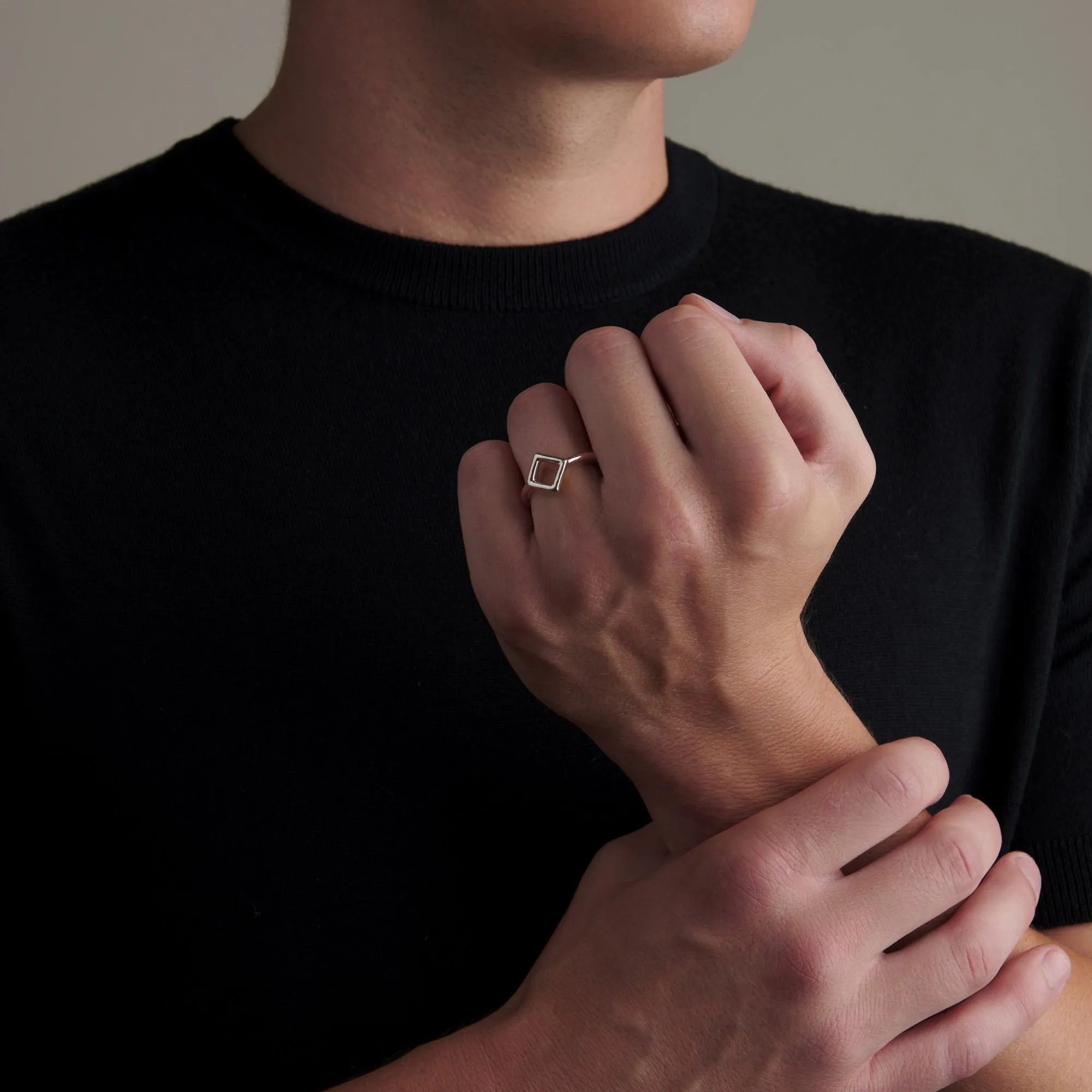 Open Diamond Ring