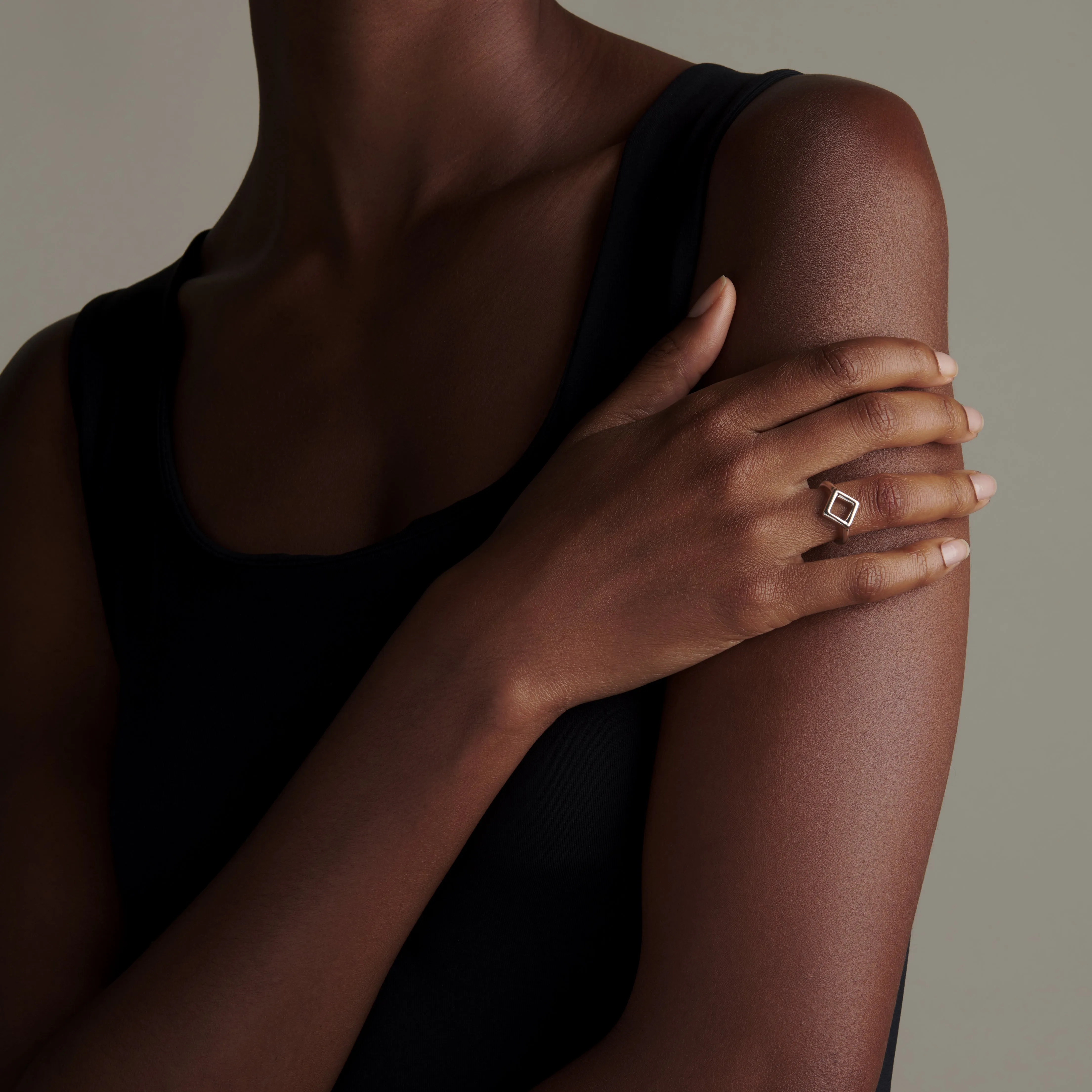 Open Diamond Ring