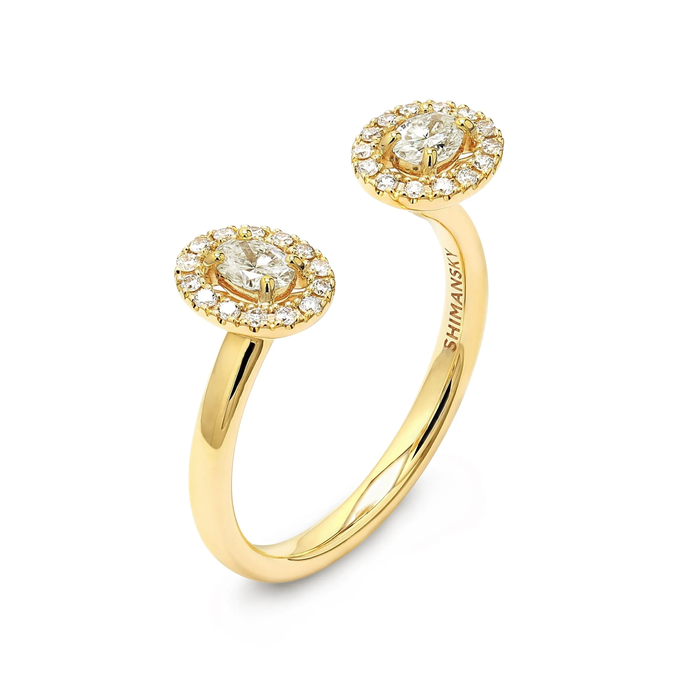 Open Halo Ring