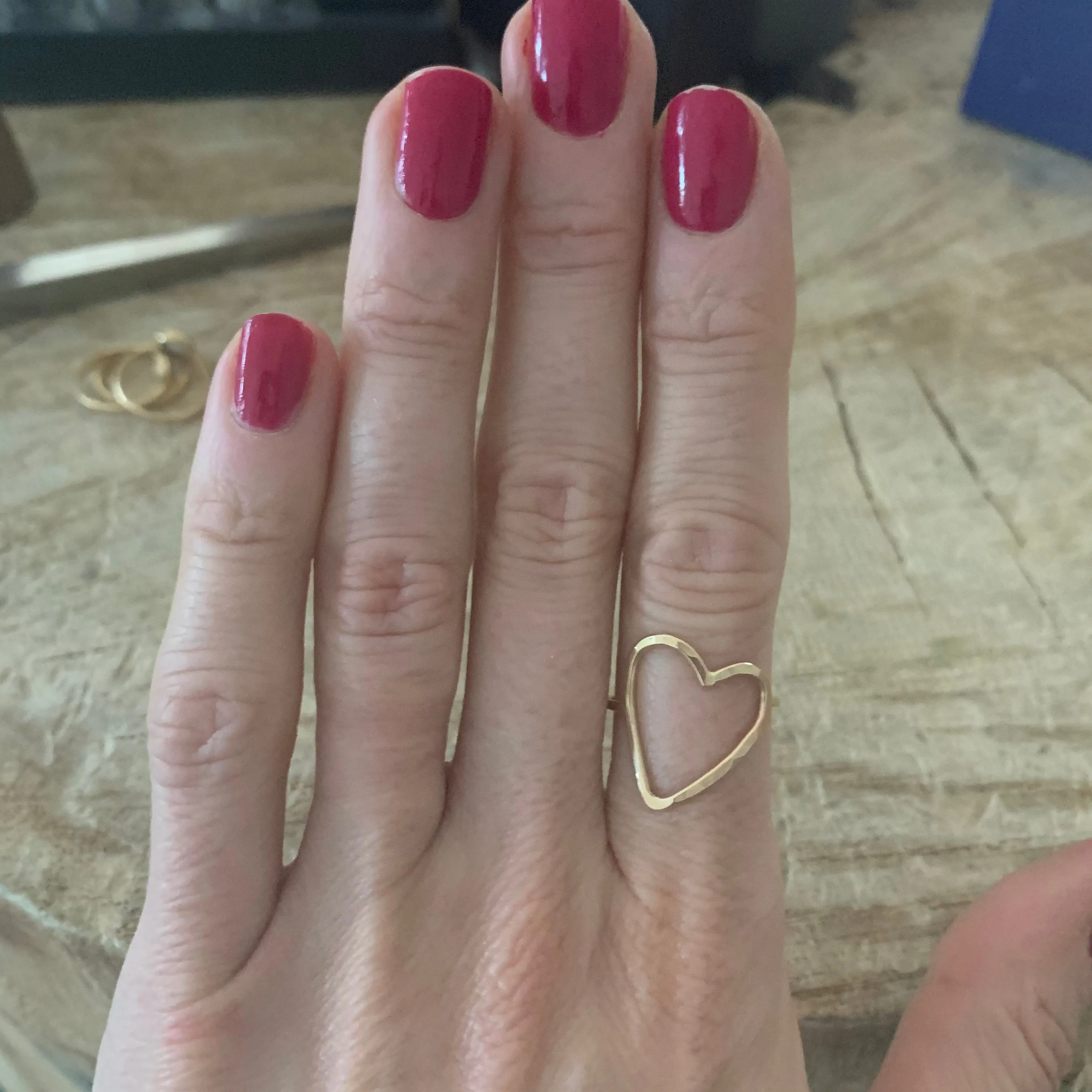 Open Heart Ring