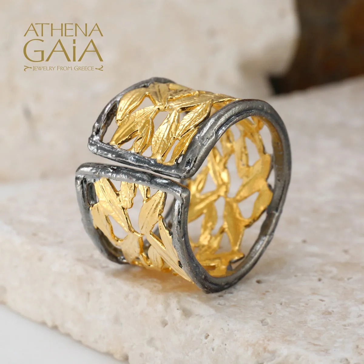 Open Olive Tree Ring