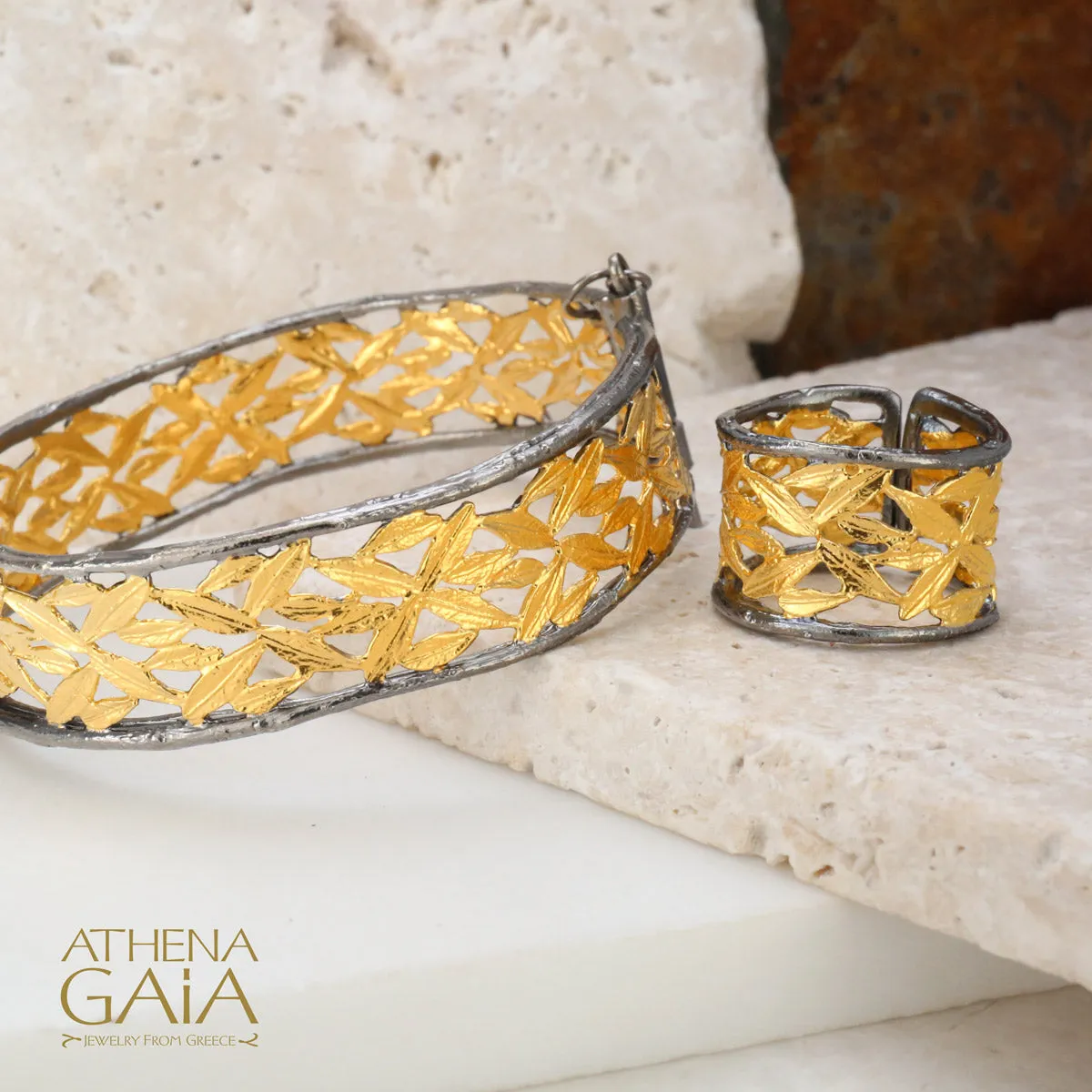Open Olive Tree Ring