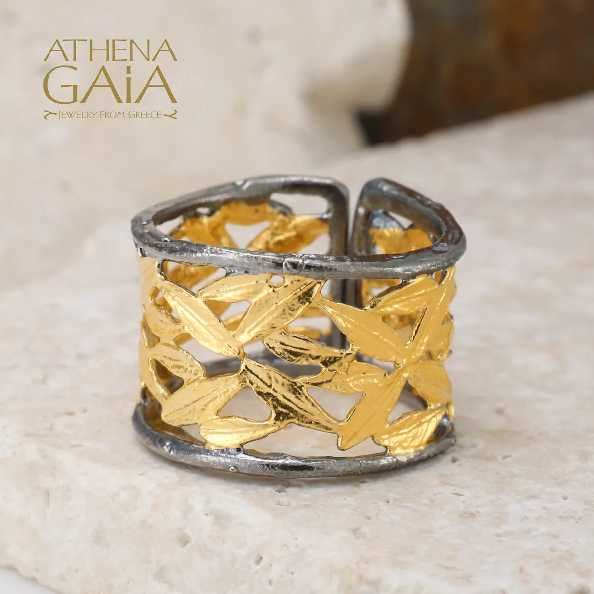 Open Olive Tree Ring