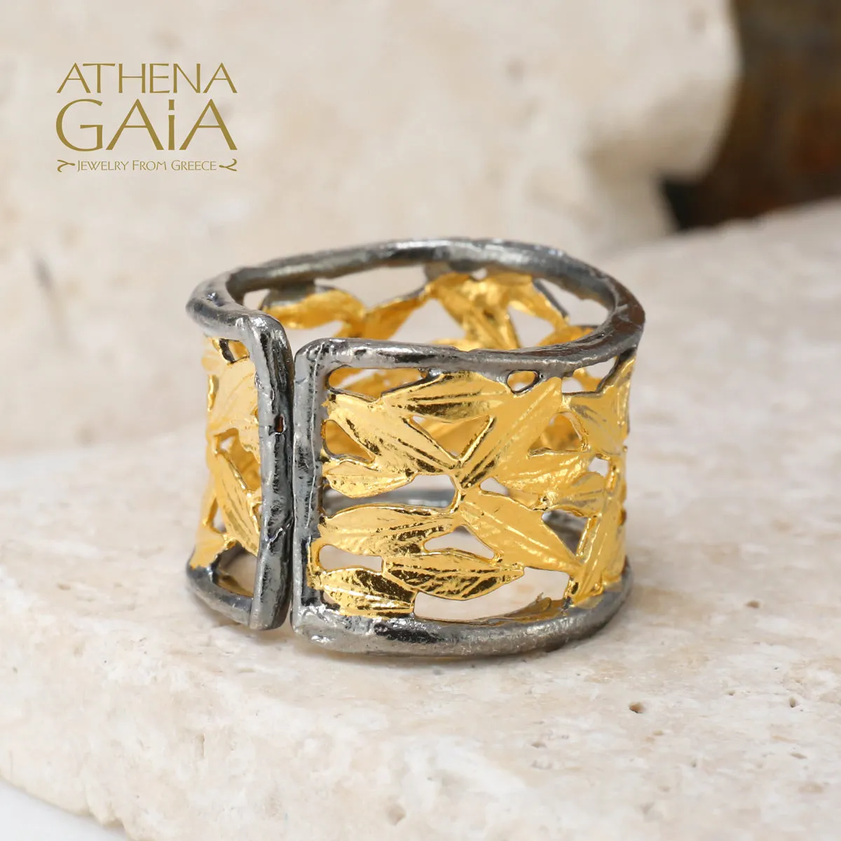 Open Olive Tree Ring
