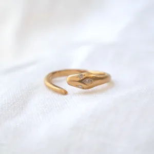 Open Ouroboros Marquise Diamond