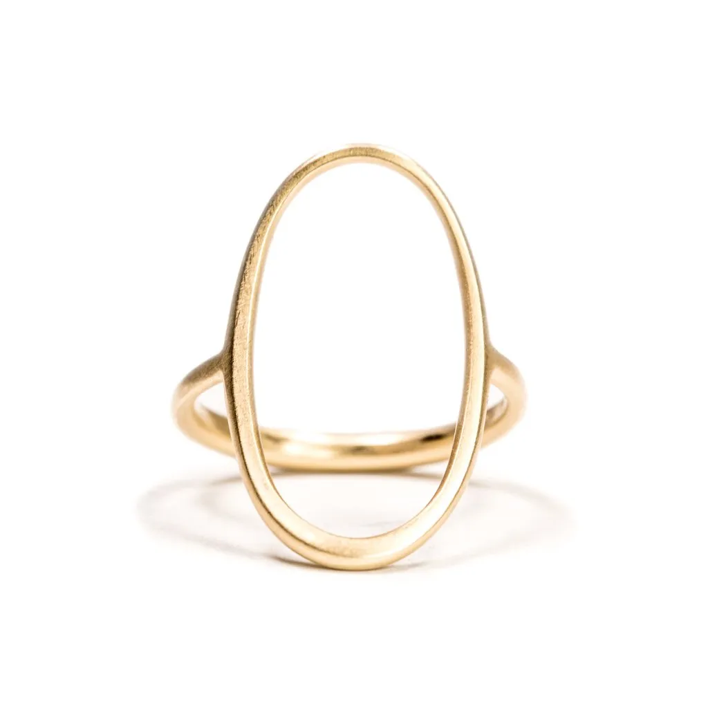 Open Oval Ring